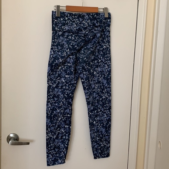 JoyLab Blue Patterned Leggings - Picture 2 of 4